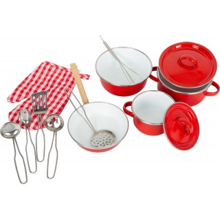 CONJUNTO DE COZINHA VERMELHO